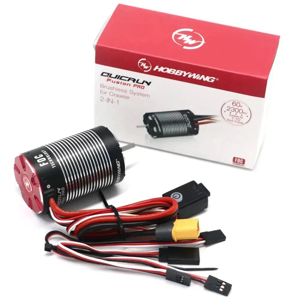 Hobbywing Fusion Pro 2300KV Crawler Motor ESC Speed Controller All-in-one