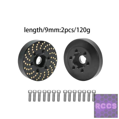 Brass Wheel Hex Hub Weights