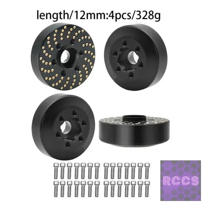 Brass Wheel Hex Hub Weights