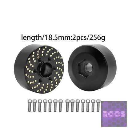 Brass Wheel Hex Hub Weights