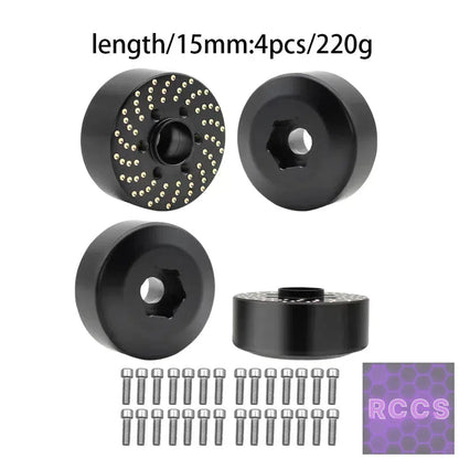 Brass Wheel Hex Hub Weights