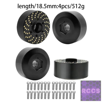 Brass Wheel Hex Hub Weights