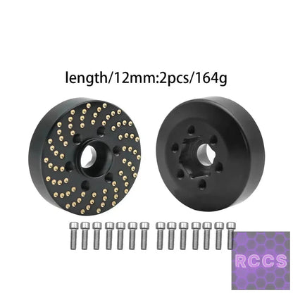 Brass Wheel Hex Hub Weights