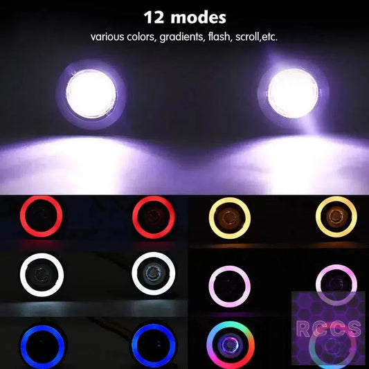 RGB Axial Capra Wireless Headlights