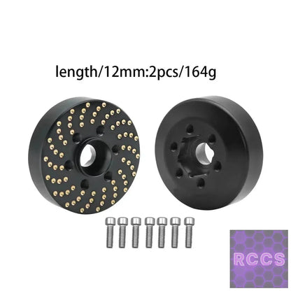 Brass Wheel Hex Hub Weights