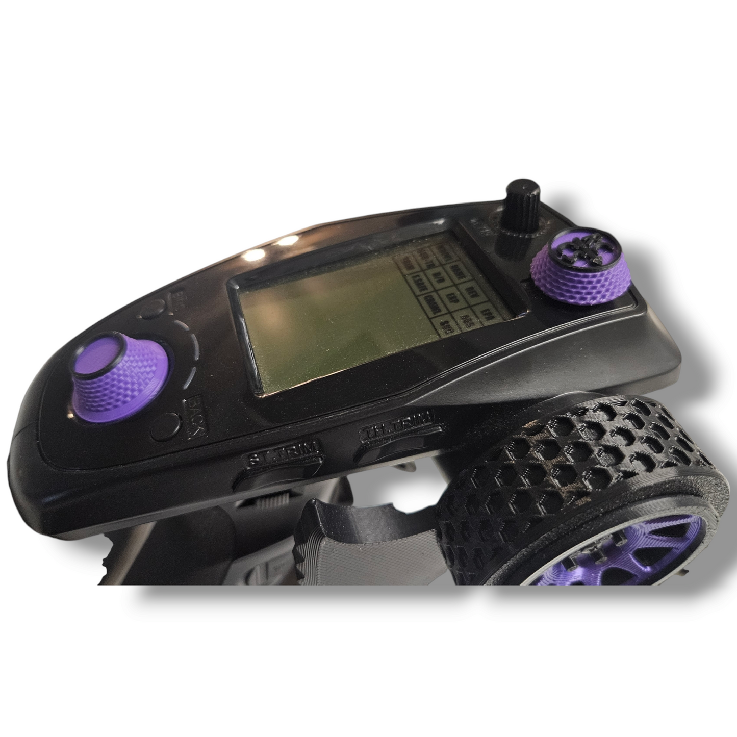 FlySky Gt5 Knobs Rear Steer & Menu