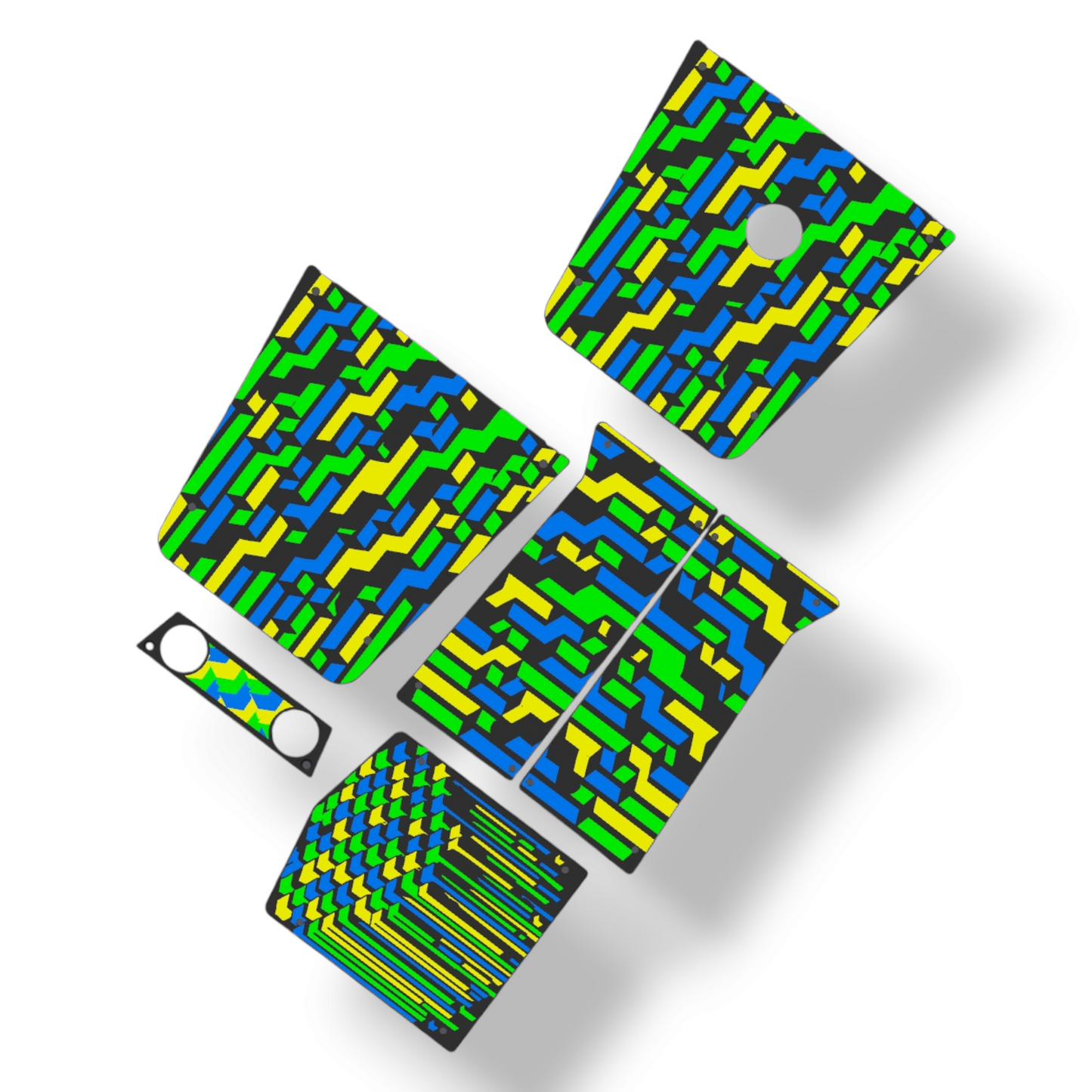 Axial Capra RCCS Pixel Body Panels