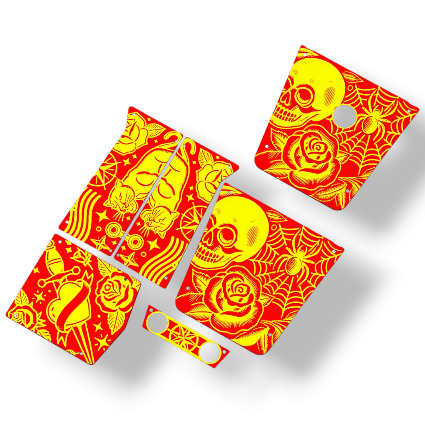 Axial Capra RCCS Traditional Tattoo Body Panels